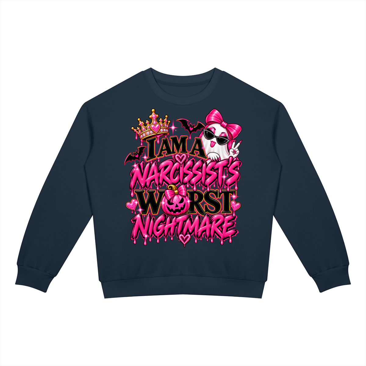 Unisex Drop Shoulder Crewneck Sweatshirt