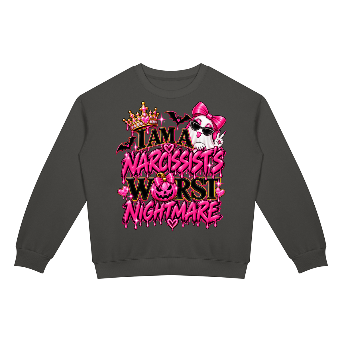 Unisex Drop Shoulder Crewneck Sweatshirt
