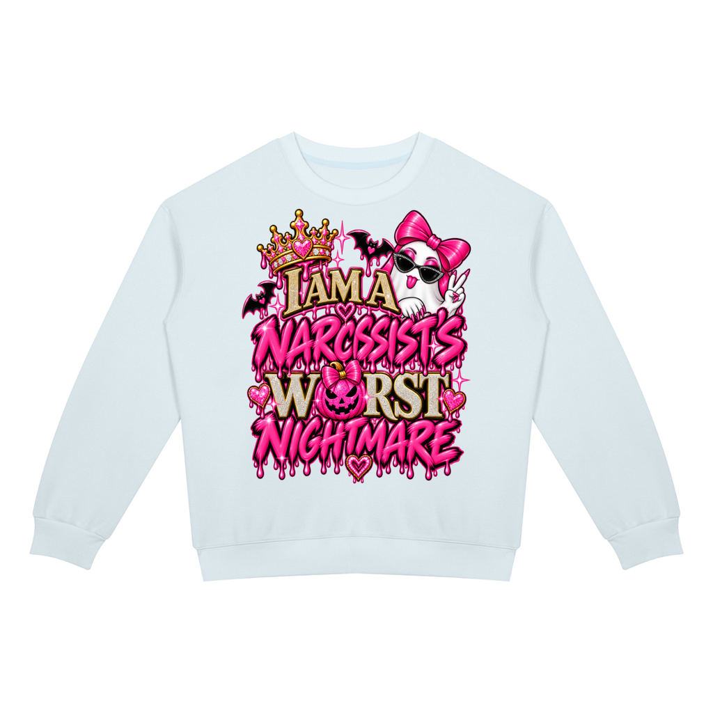 Worst Nightmare Unisex Drop Shoulder Crewneck Sweatshirt