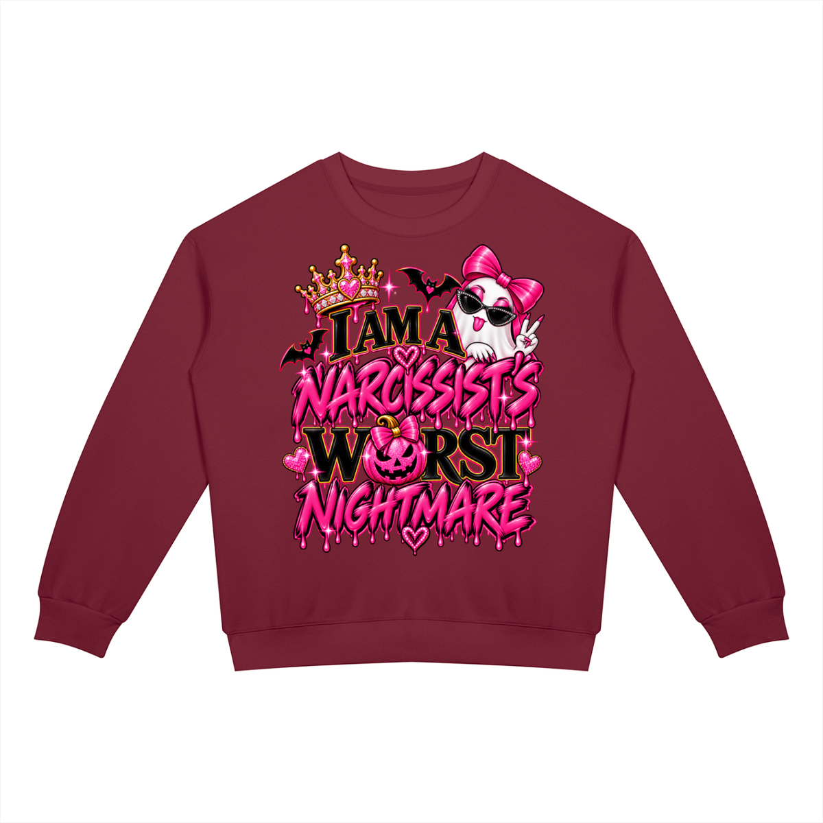 Unisex Drop Shoulder Crewneck Sweatshirt