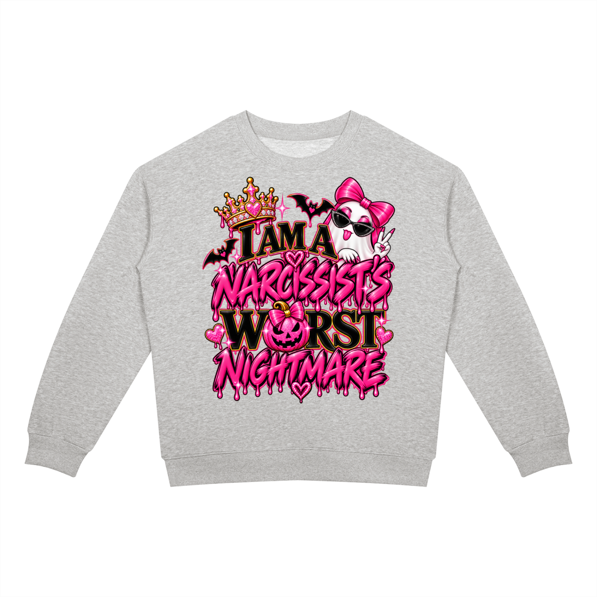 Unisex Drop Shoulder Crewneck Sweatshirt