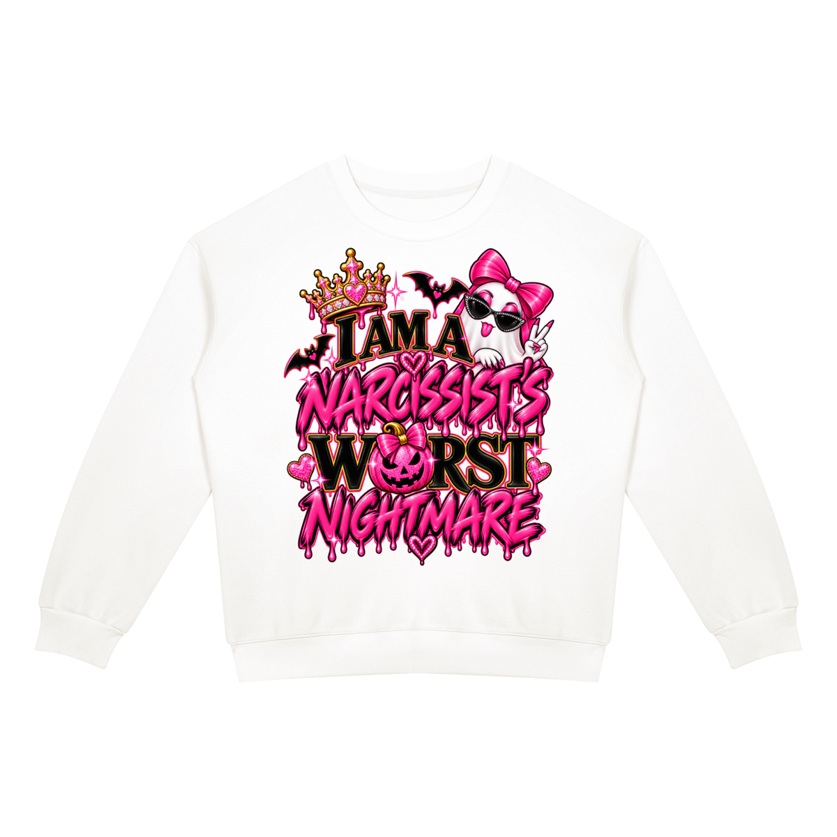 Unisex Drop Shoulder Crewneck Sweatshirt