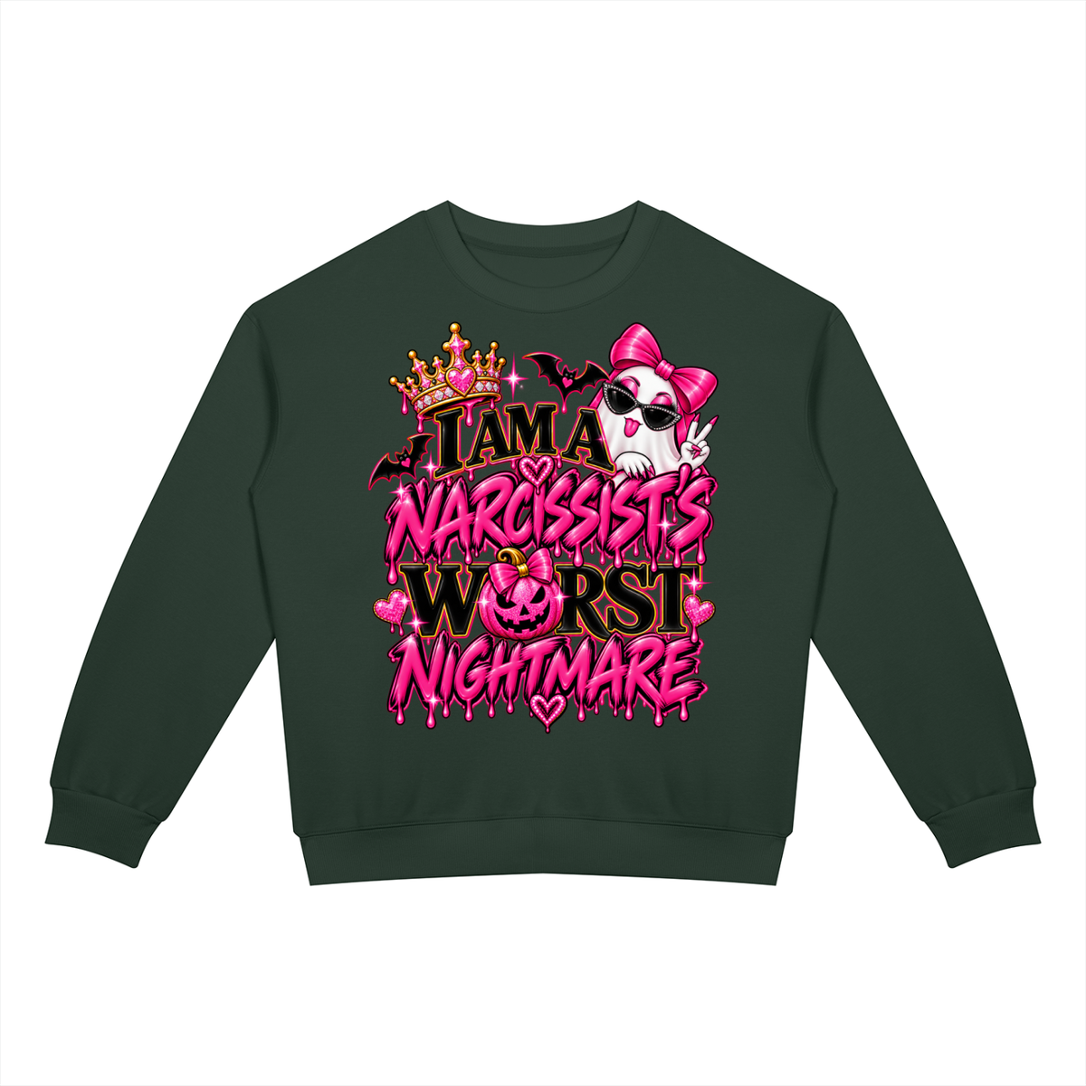 Unisex Drop Shoulder Crewneck Sweatshirt