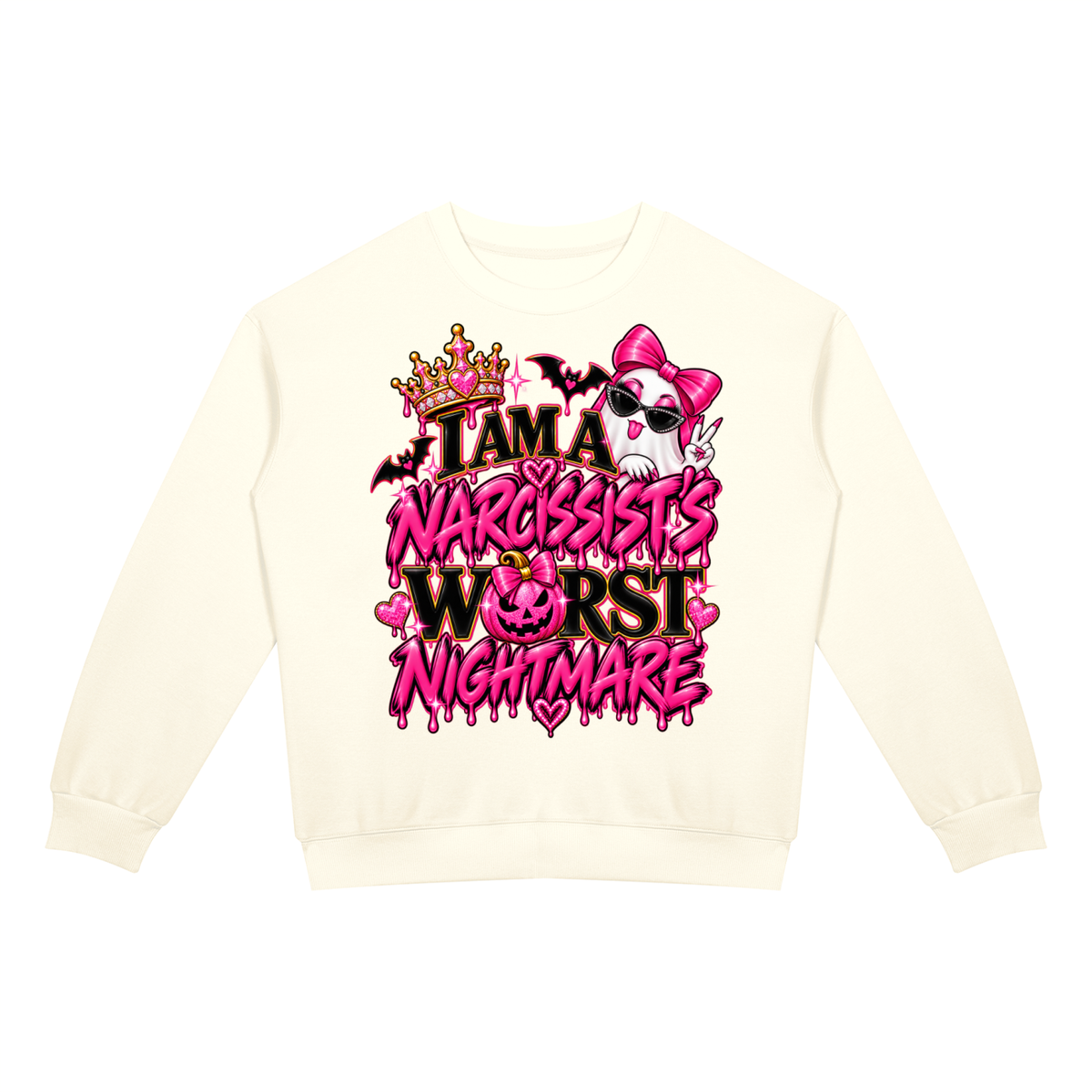 Unisex Drop Shoulder Crewneck Sweatshirt