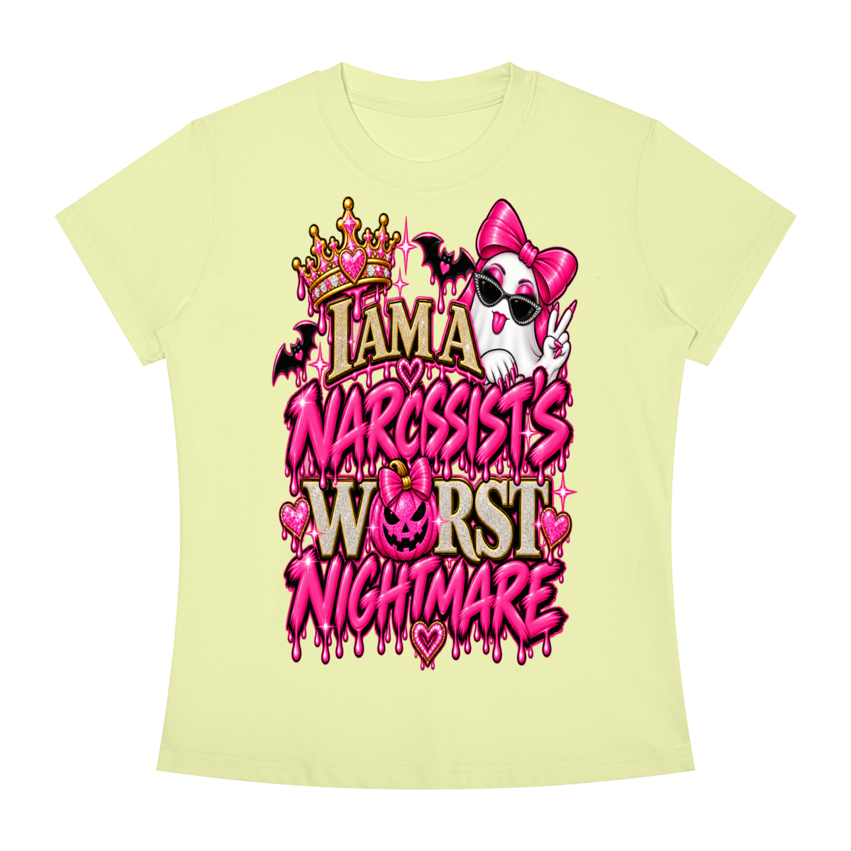 Worst Nightmare Women's Slim Fit Crewneck T-Shirt