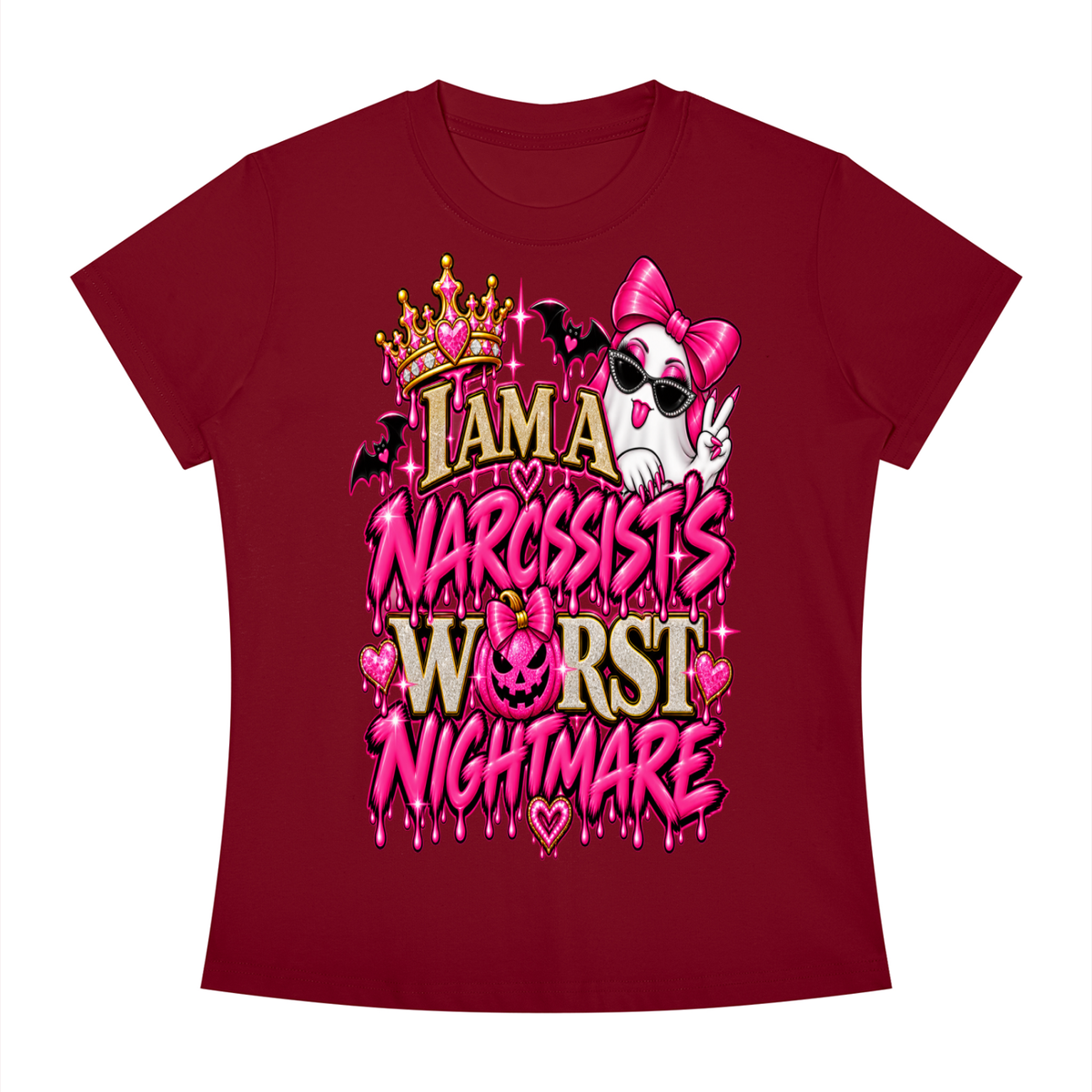 Worst Nightmare Women's Slim Fit Crewneck T-Shirt